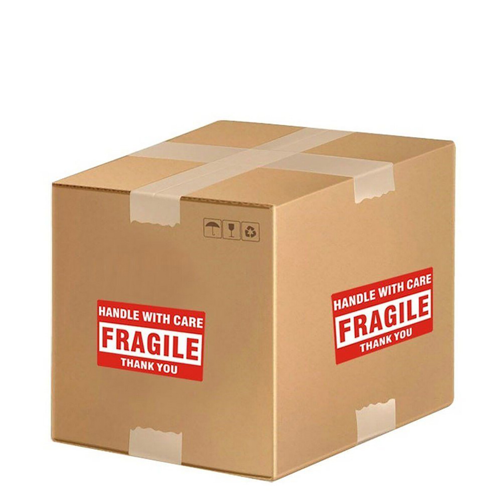 500 Fragile Stickers 2×3 Fragile Labels Sticker Handle With Care Mailing Label