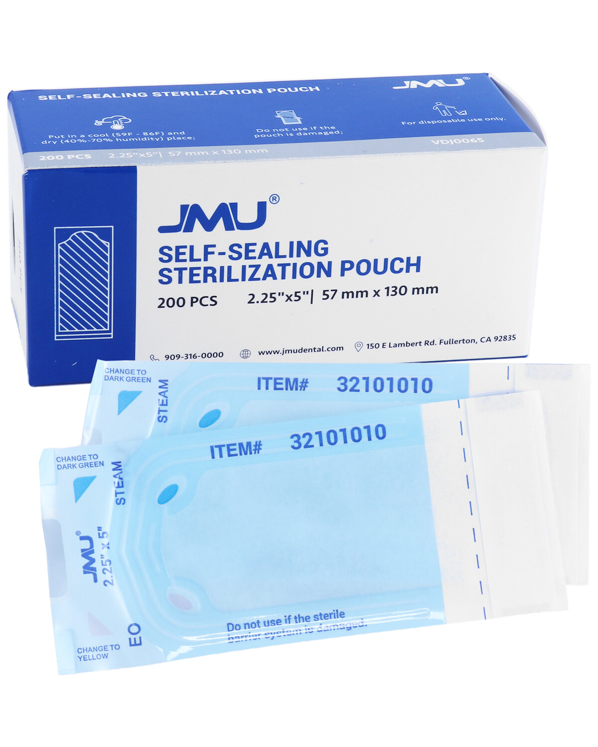 200PCS/Box Medical Self-Sealing Sterilization Pouches Dental