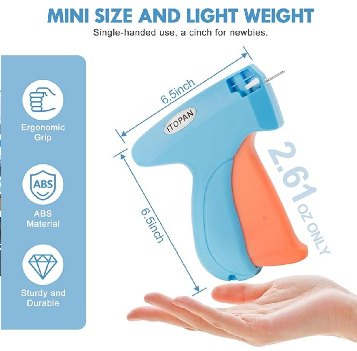 Stitch Gun for Clothes, Tagging Gun for Clothing Quick Fixes – Price Tag Gun
