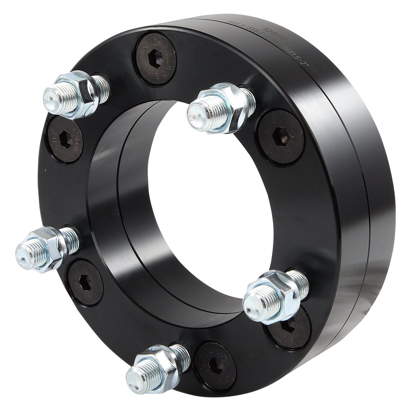 4Pcs 2 inch Wheel Adapters 6×5.5 to 5×5.5 14×1.5 Studs Escalade ESV 99-00 02-23