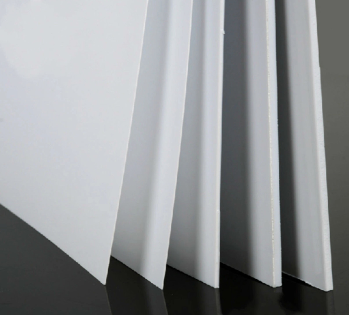 ABS Styrene Plastic Flat Sheet Plate 2mm X 200mm X 200mm, White #EG-W