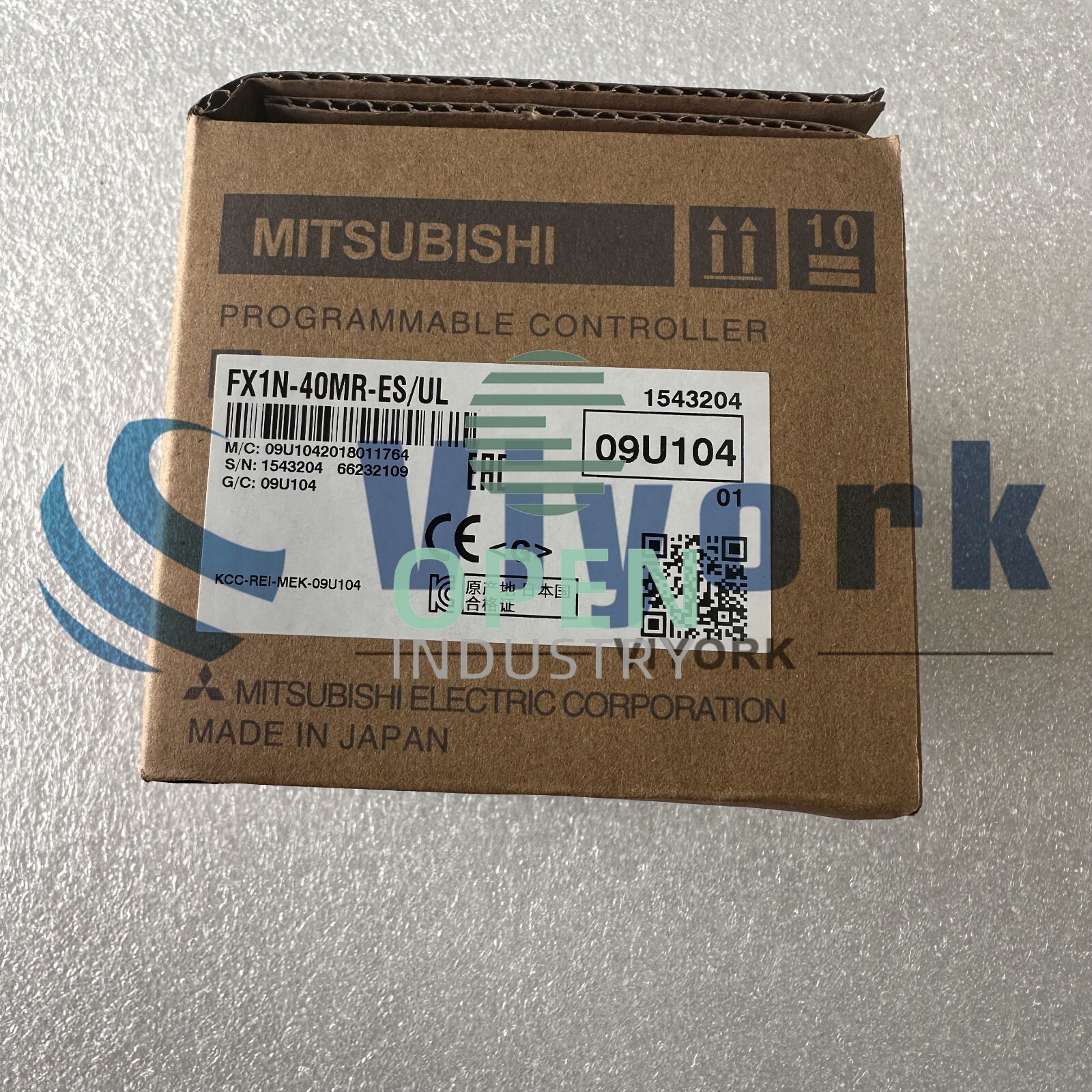 New in box 1PCS Mitsubishi FX1N-40MR-ES/UL PROGRAMMABLE CONTROLLER 100-240VAC