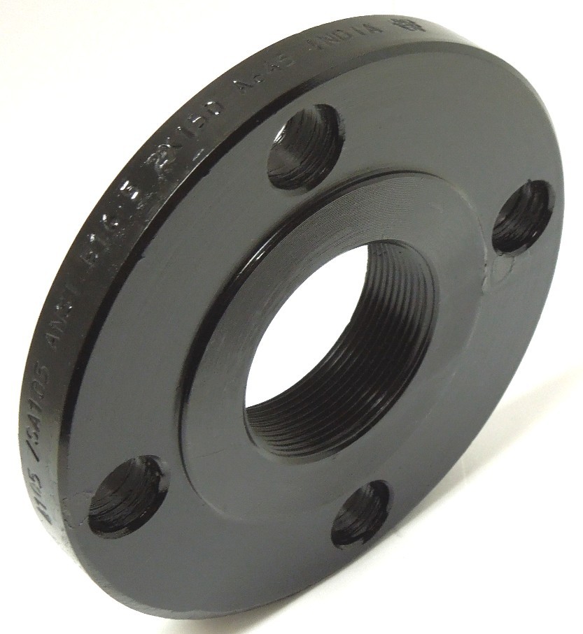 2″ 150 Raised Face Carbon Steel Threaded (NPT) Flange A105 ASME B16.5 F509110