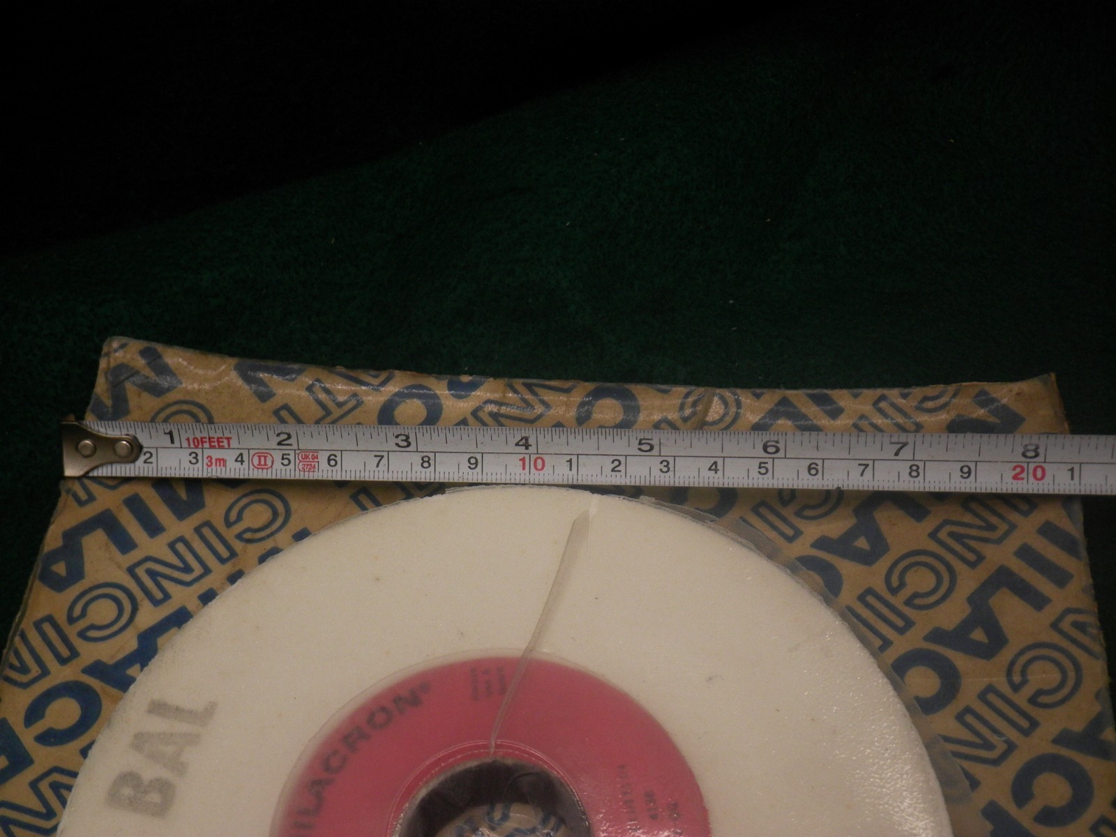 Cincinnati Milacron Grinding wheel 9A80-I6-VRW 6 x 1/2 x 1-1/4″ 4138 RPM