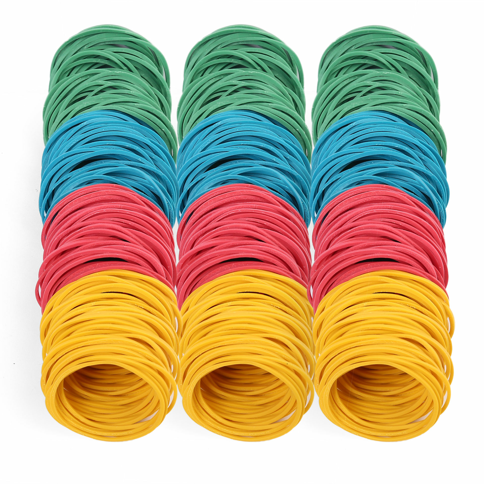 600 Multicolor Rubber Bands for School, Home, or Office Tie Dye, Office Supplies