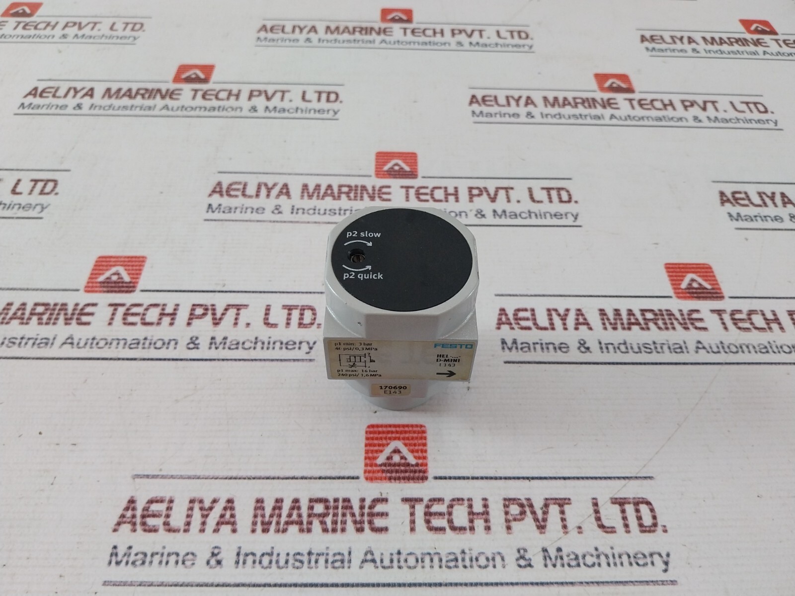 FESTO HEL-D-MINI On/Off Valve 3 Bar/40 PSI/ 0.3 MPa