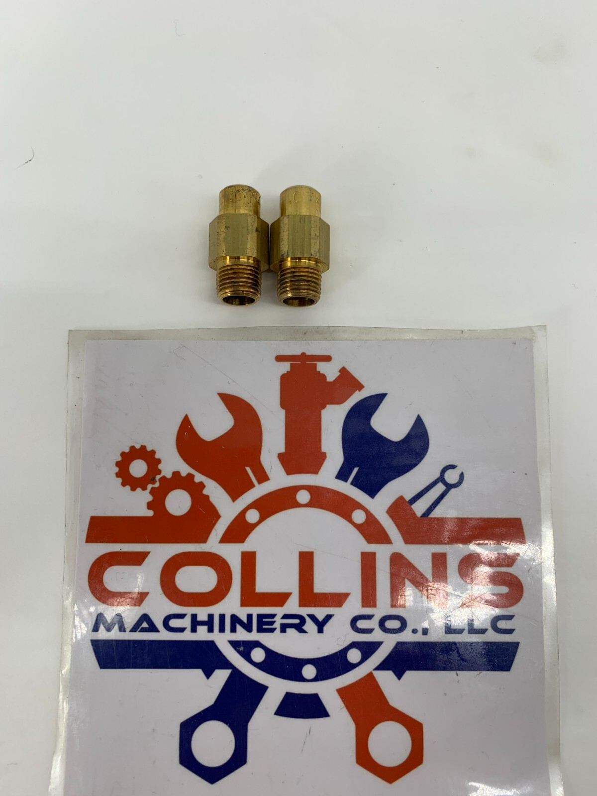 Orifice .0745 Orifice For Natural Gas Burner .0745 Inch Brass Lot of 2