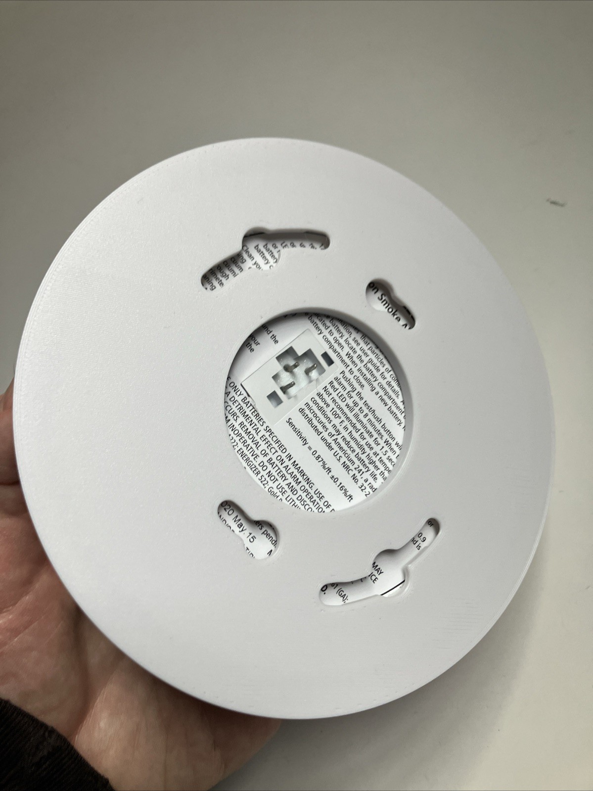 Mount Plate Bracket Base to Kidde FireX P4010ACSCO Smoke Alarm Fire CO2 Detector