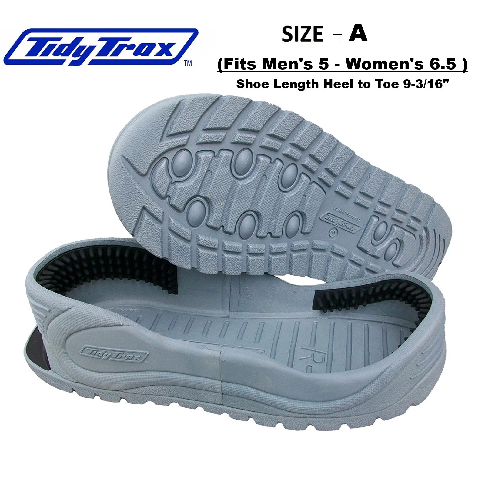 (Size 5 Men’s – 6.5 Women) Tidy Trax (A) Hands-Free Shoe Boot Indoor Covers