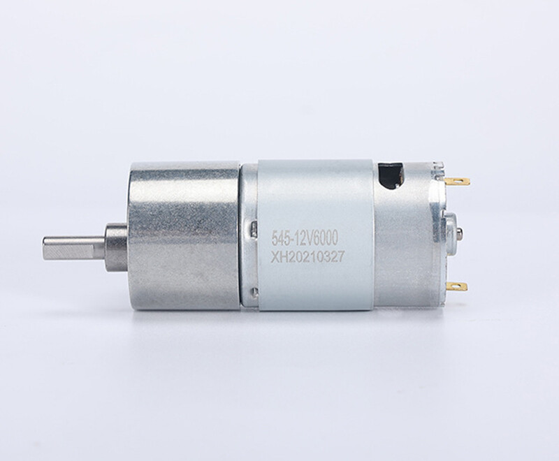 JGB37-545 DC12V 24V Large Torque Speed Reduction Gear Motor with Metal Gearbox