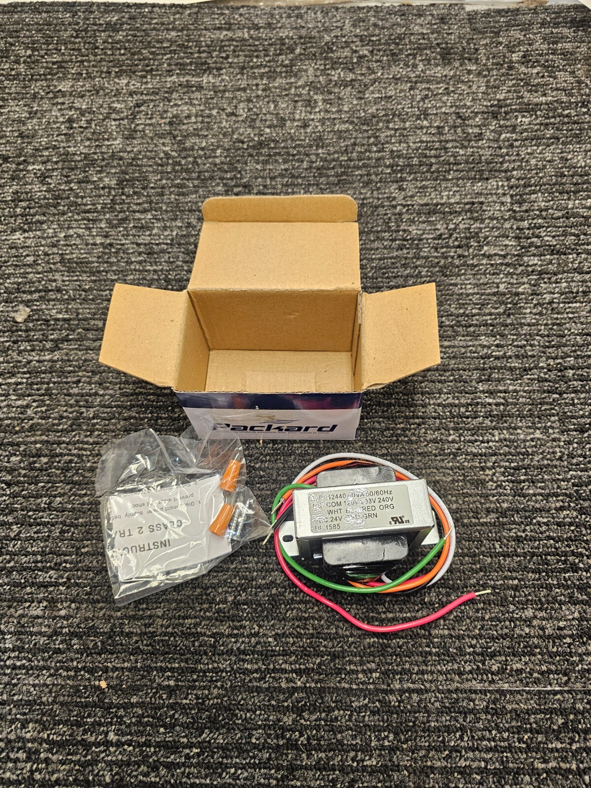 (QTY 2) Packard PF42440 Transformer Foot Mount Class II PRI 120/208/240V 40VA