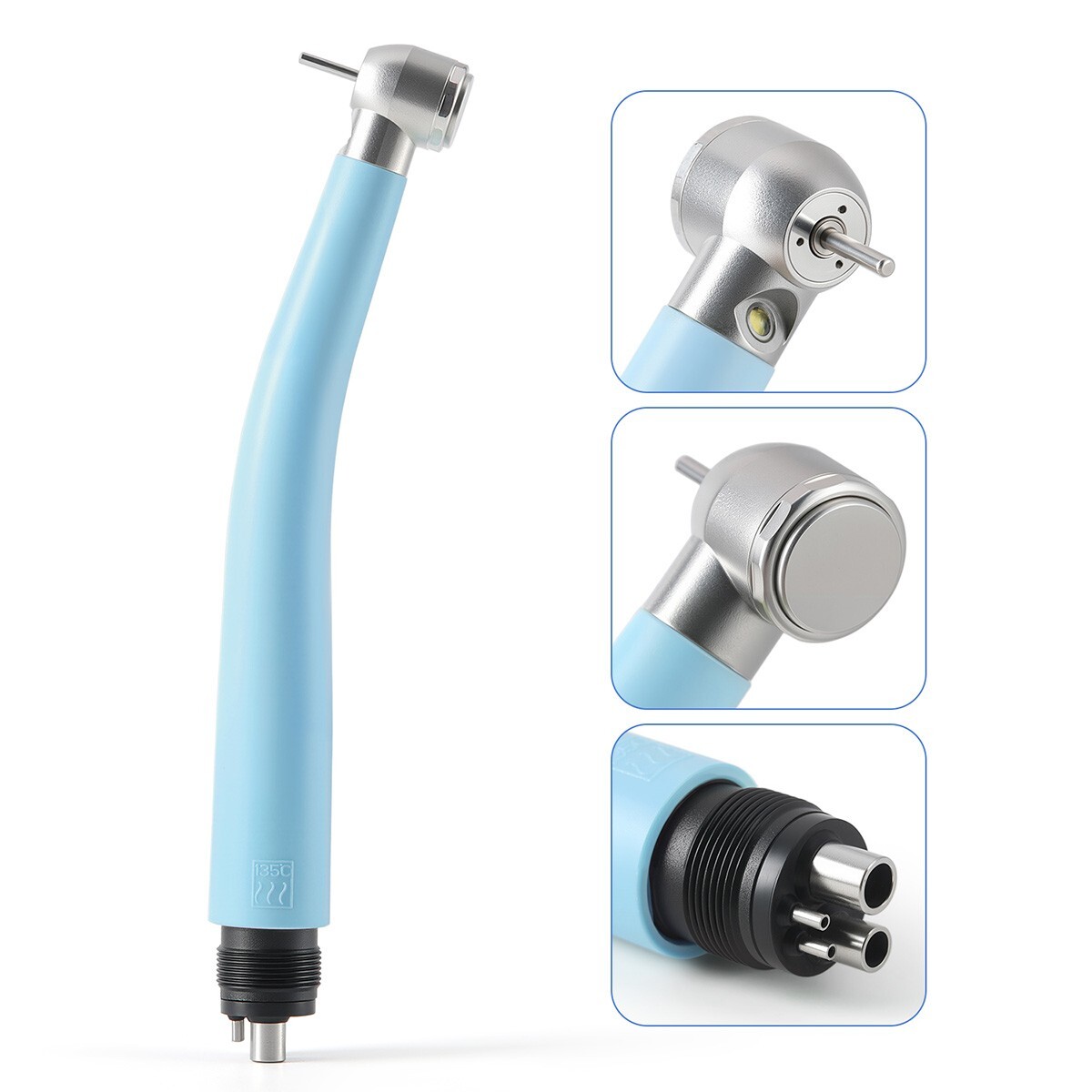 NSK Style Dental Fiber Optic LED E-generator High Speed Handpiece 2 Hole/ 4 Hole