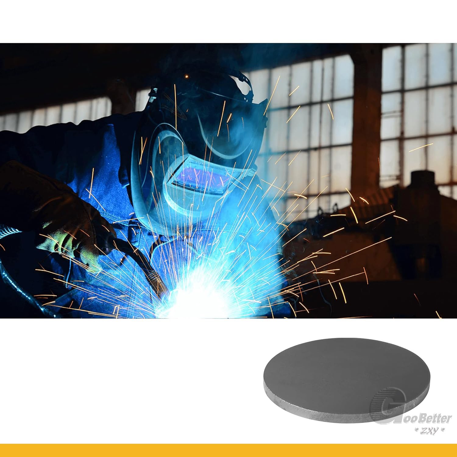 Mild Steel Discs Iron Flat Circle Ø 25mm – 350mm In Diameter 1.5mm – 10mm Thick