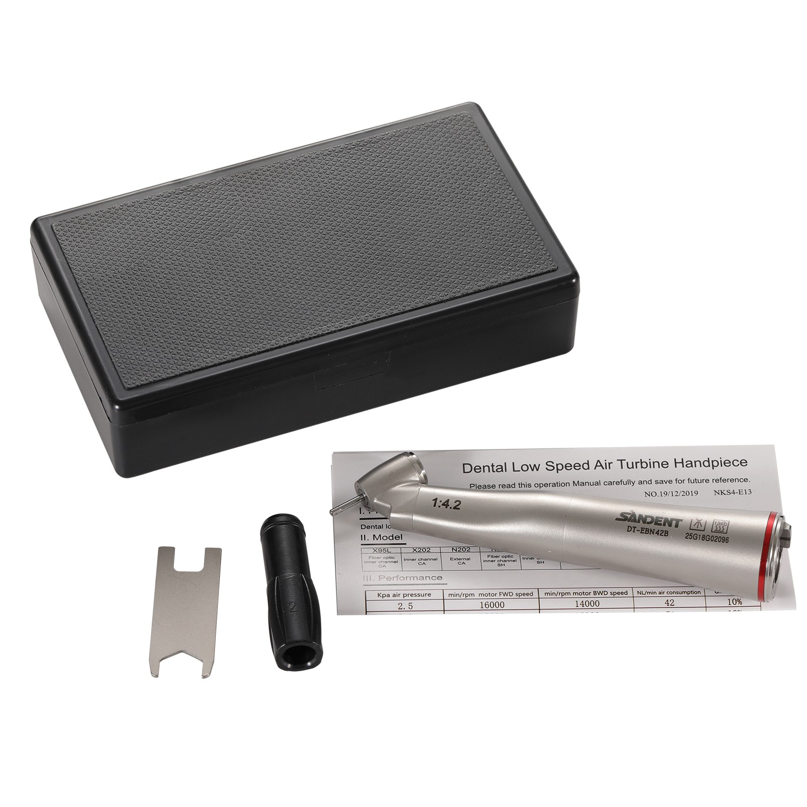 SANDENT Dental Brushless LED Electric Micro Motor 1:4.2 LED Handpiece