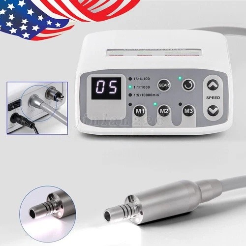 Dental LED Brushless 1:1/1:5/16:1 Electric Micro Motor Internal E-type 4Holes