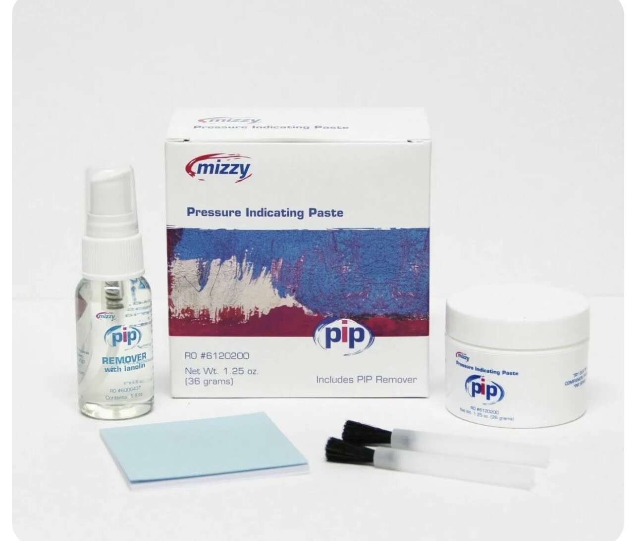 PIP Mizzy 1.25 oz. White Pressure Indicator Paste + 1 oz Remover EXP: 2026-11