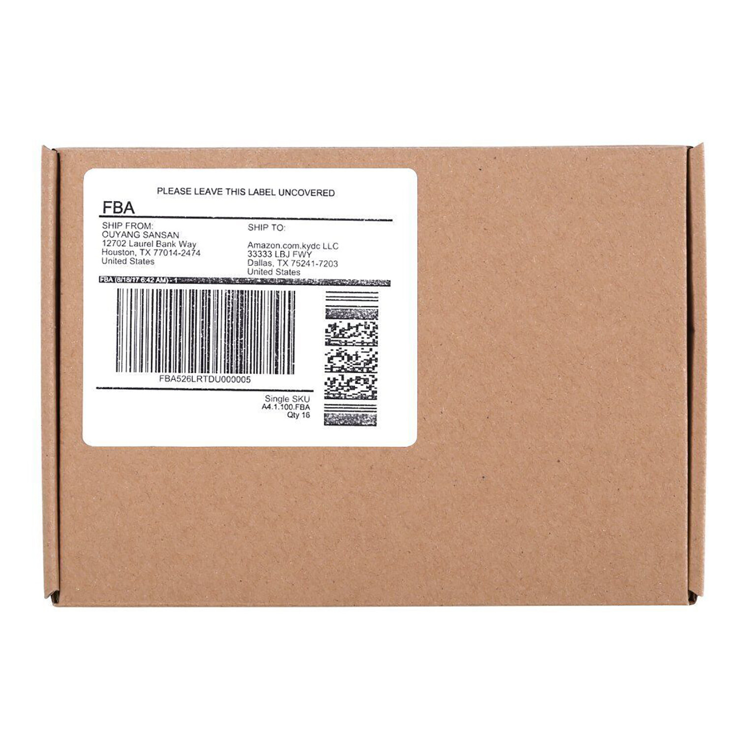 4″ x 3-1/3″ Address Shipping Labels Self Adhesive for Laser Inkjet Printer 6 UP