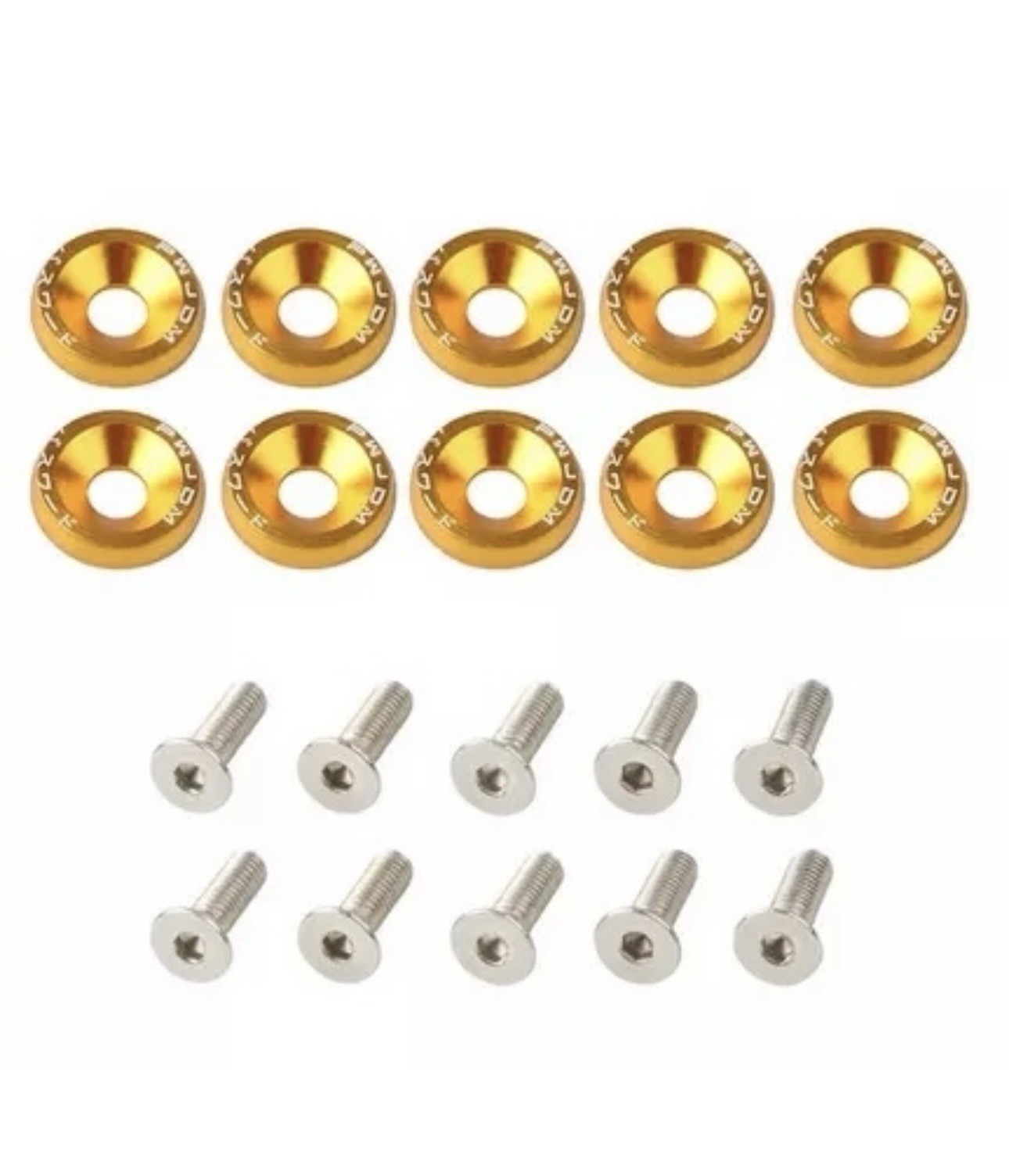 Chuma Tank 200 Efi VR10 Gold Washers 20pcs Set JDM