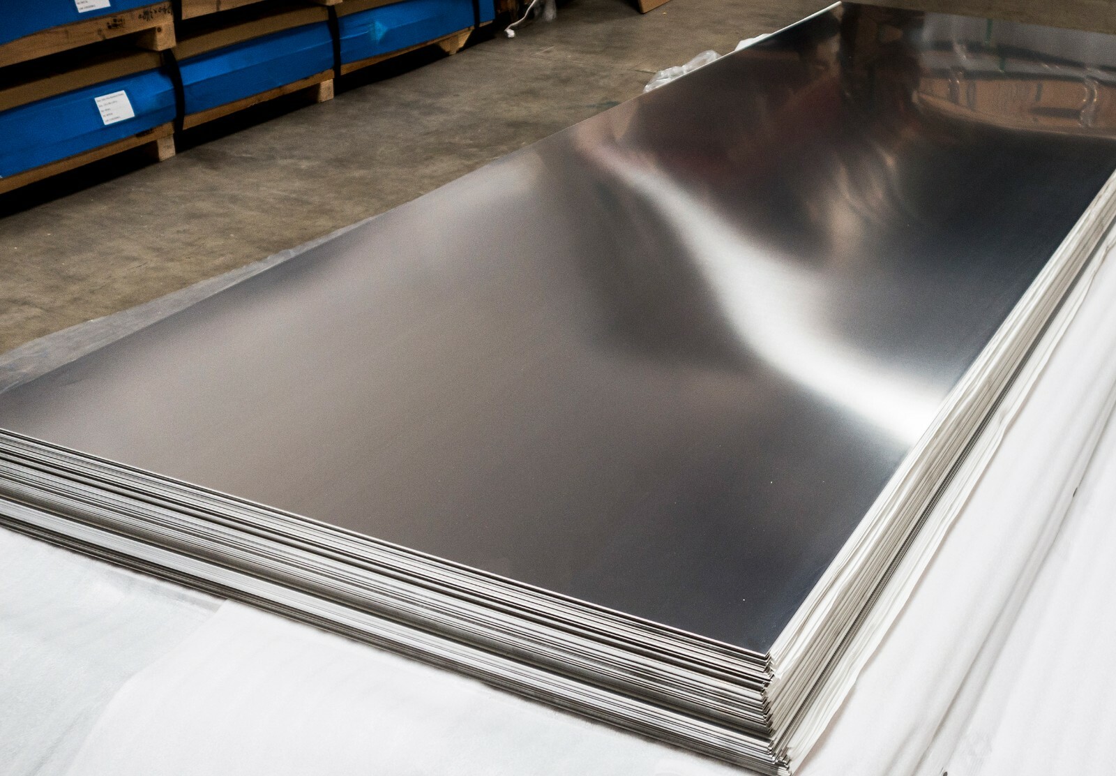 430 Stainless Steel Sheet 24GA (.025″) – 48″ x 96″ (4ft x 8ft) #4 Brushed