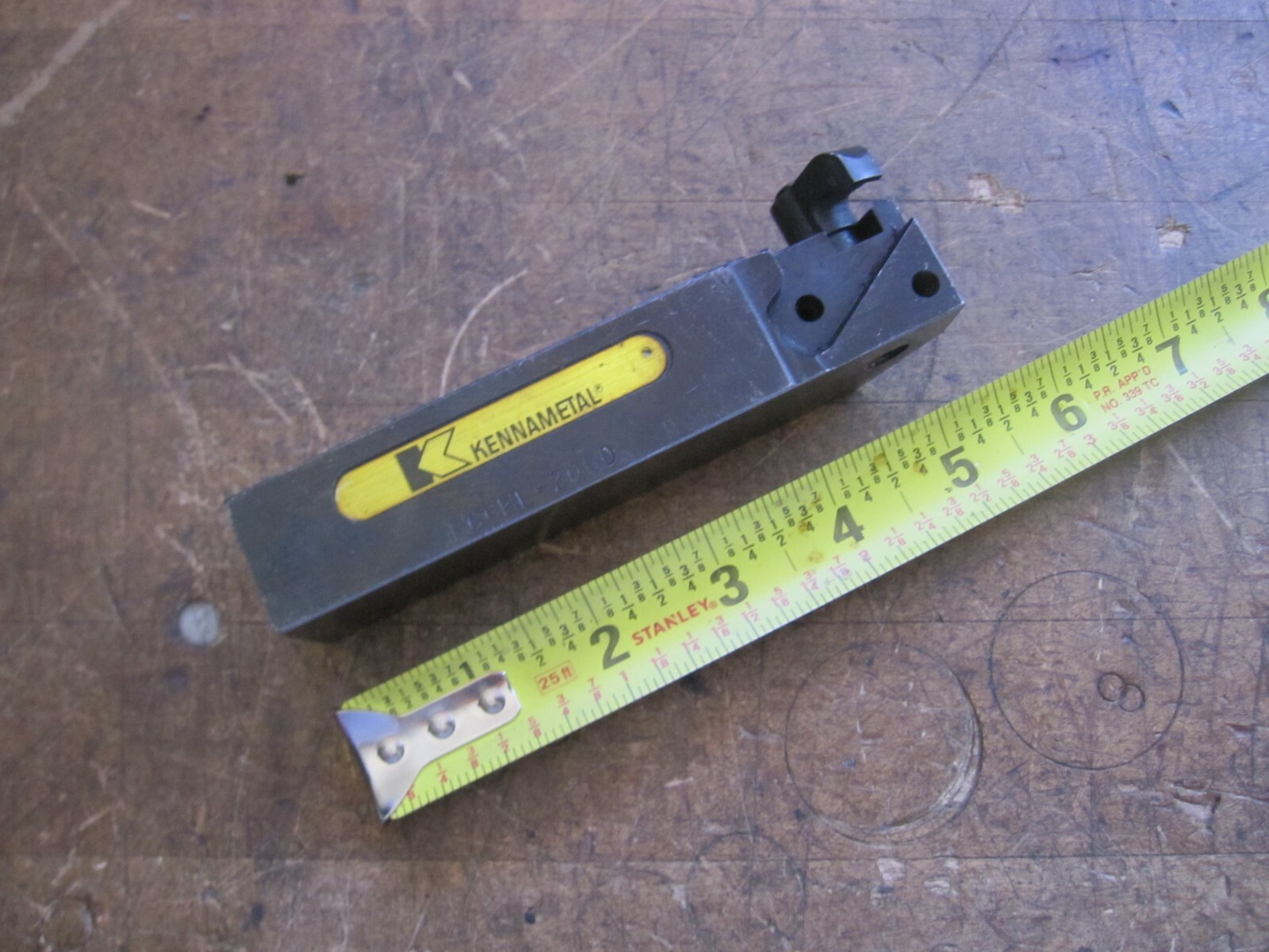 KGCHL-206D Kennametal 26 x 32mm lathe cut off grooving tool holder dog bone
