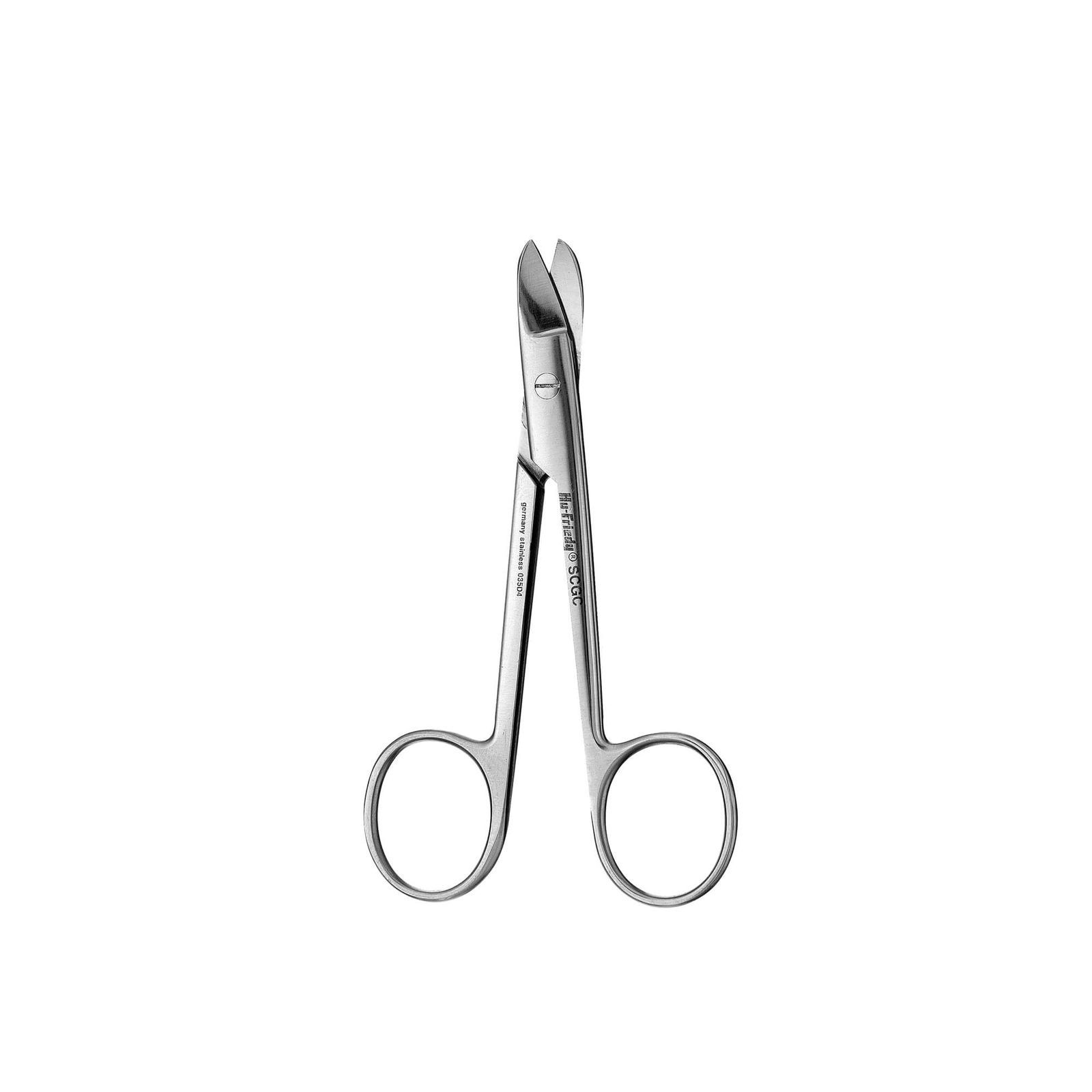 Hu-Friedy SCGC Hemostat Scissors Crown & Gold Curved 4.75″ 12cm Lot of 10 Pcs