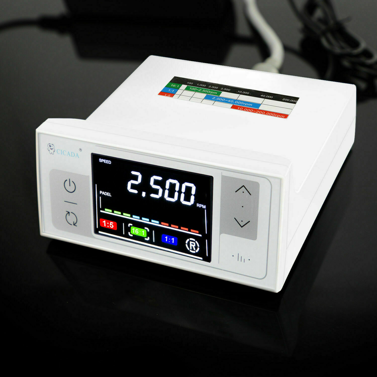 CICADA E-Type LCD Dental Brushless LED Electric Motor Internal Spray Motor