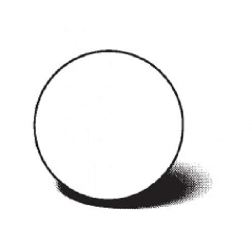2-1/4″ BLACK Polypropylene Solid Ball J33009BK