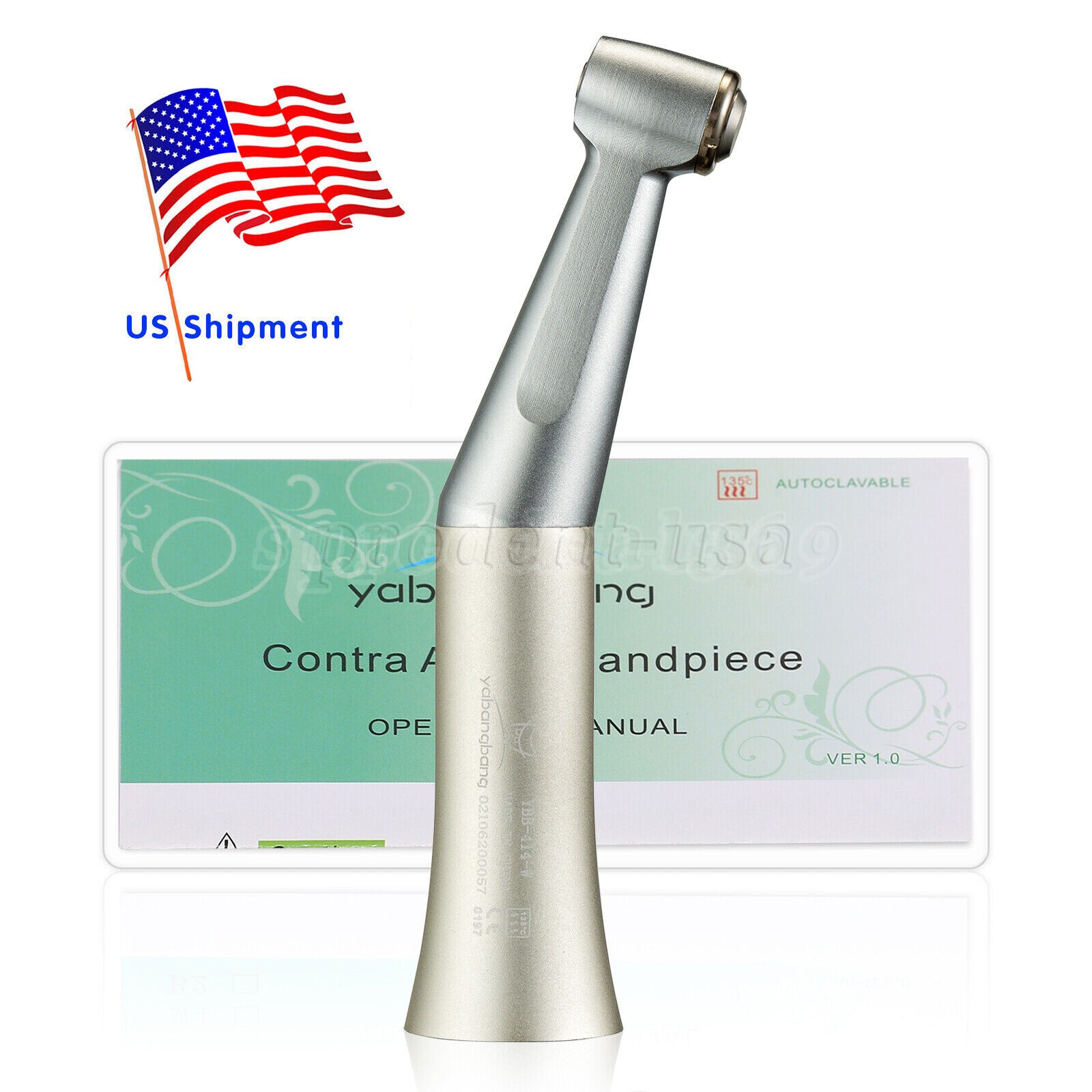 NSK Style Dental E-Generator LED High Speed/Low Speed Handpiece Kits 4/2Holes po