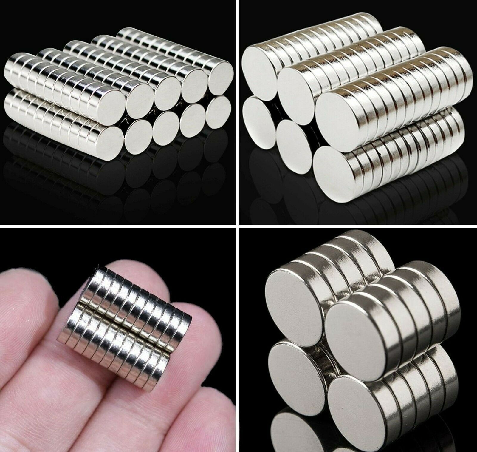 Super Strong N52 Rare Earth Round Neodymium Magnet Disc Thin Tiny Small Large US