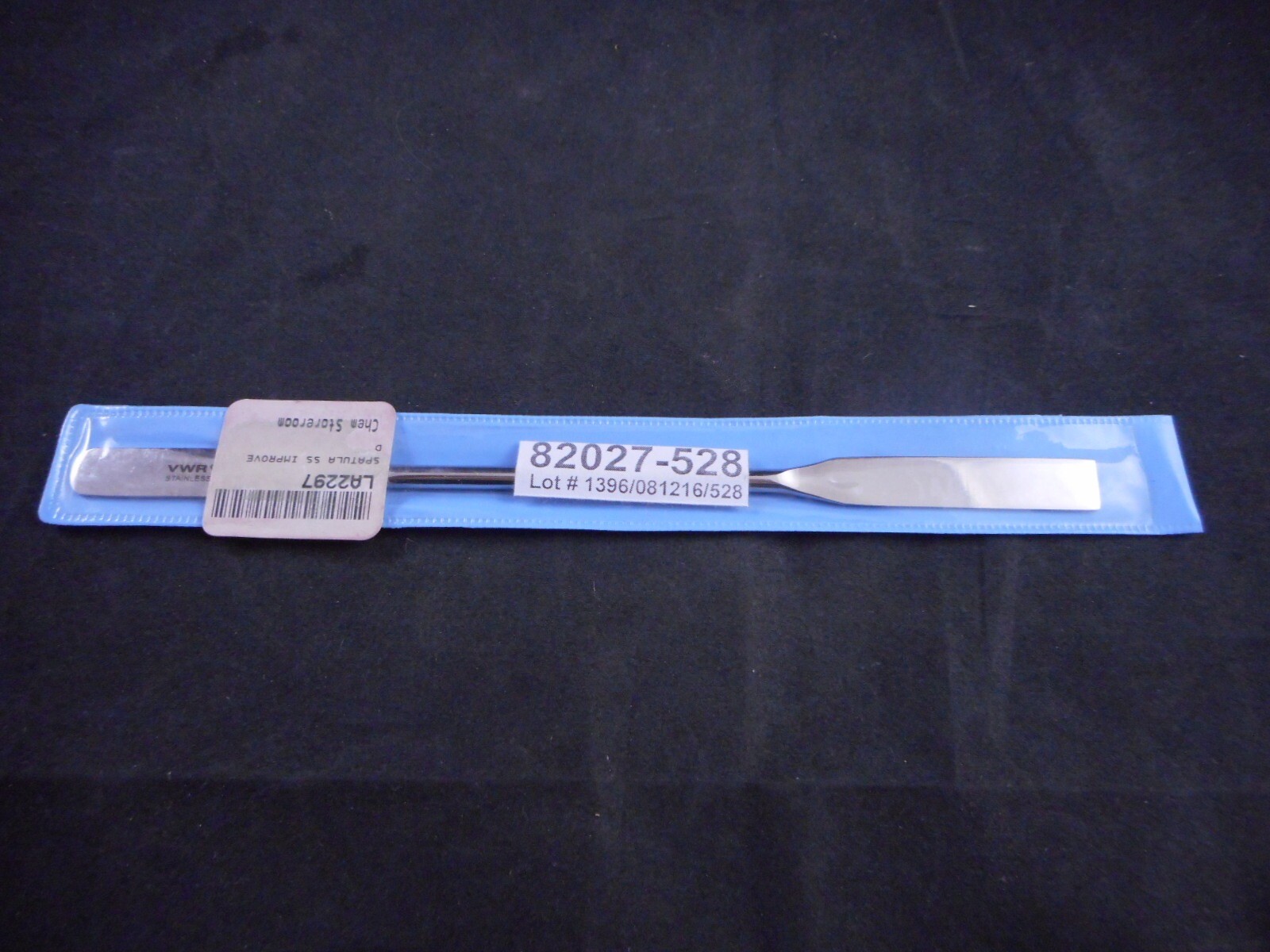 VWR Stainless Steel 7” (17.8cm) Round/Flat Spatulas Multipurpose 82027-528 1/PK