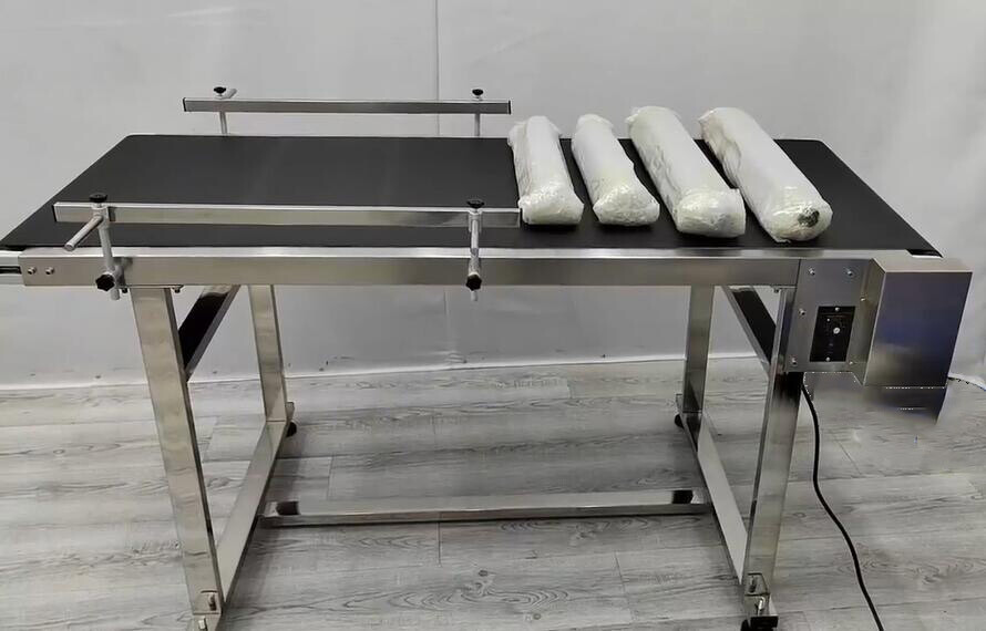 TECHTONGDA 59″ Length 23.6″Width Big Conveyor System Transport Machine 110V New