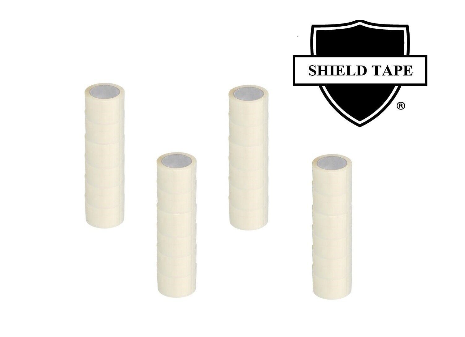 Clear Packing Packaging Carton Sealing Tape 3″ x 100 Yards 1.6 Mil (48 Rolls)