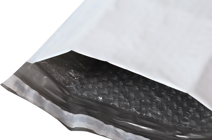 SIZE #00 5″X10″ SELF SEALING POLY WHITE BUBBLE MAILERS PADDED SHIPPING ENVELOPES