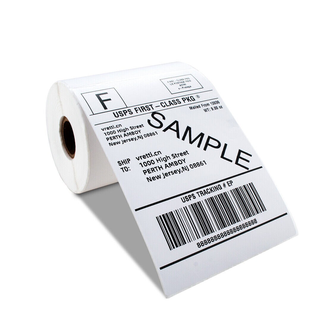 VRETTI Self Adhesive Thermal Shipping Labels Roll 4×6 Zebra 2844 Eltron ZP450