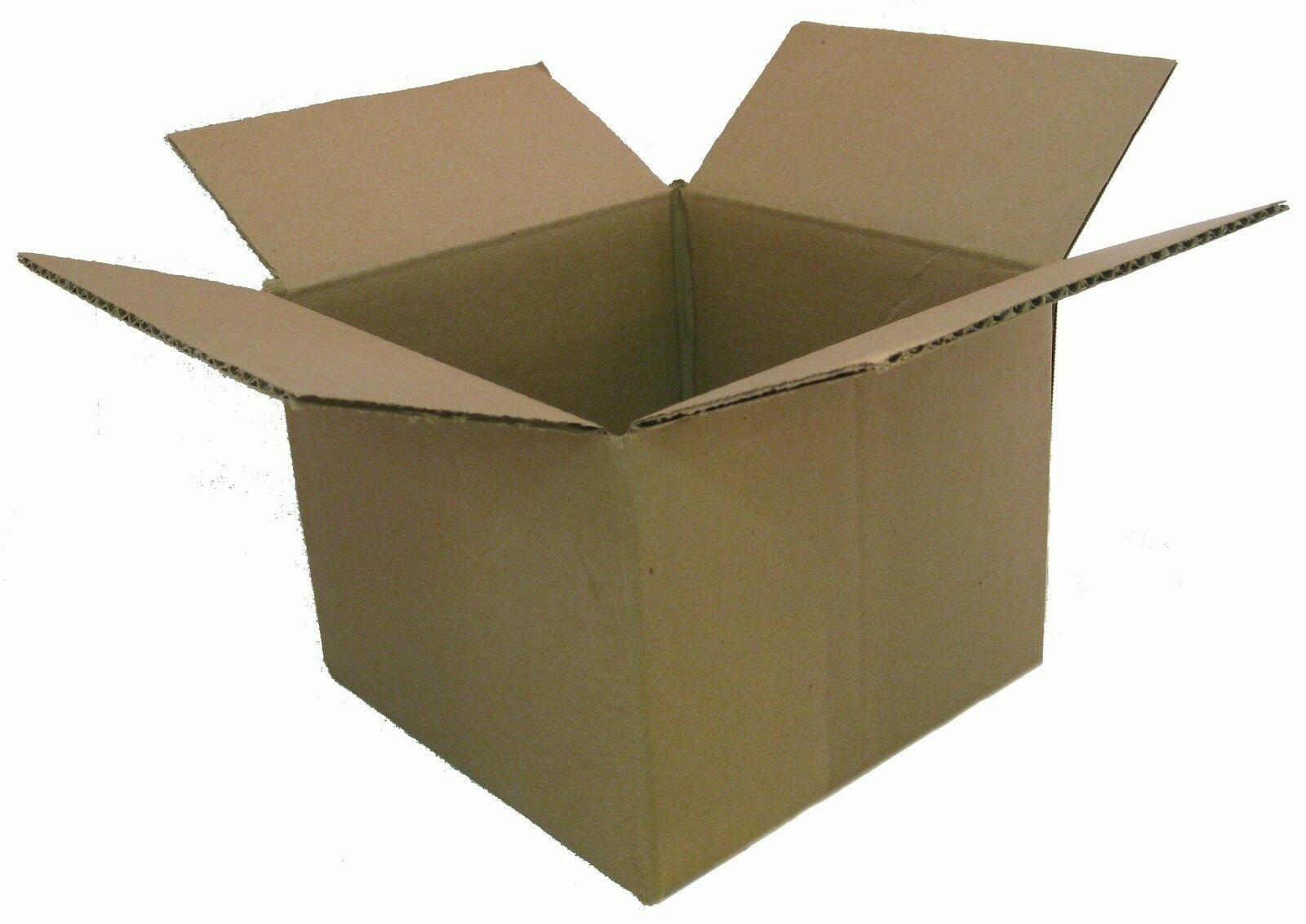 25 6X6X6 Corrugated Boxes Shipping Packing Cardboard Cartons