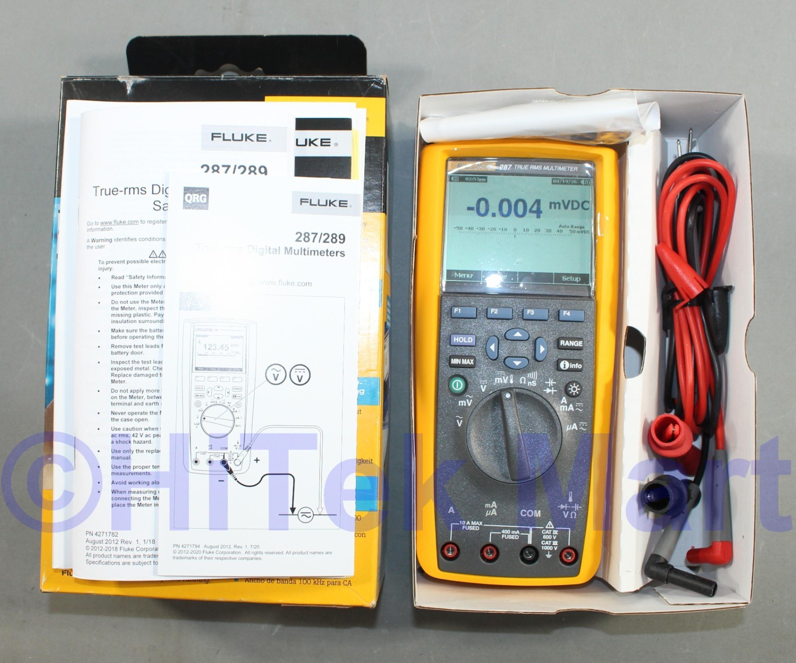 Fluke 287 True RMS Electronics Data Logging Multimeter w TrendCapture New In Box