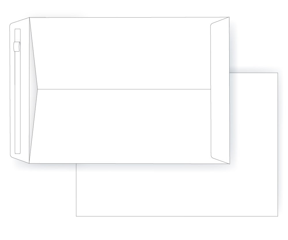 9” X 12” Catalog Envelope, Peel & SEEL174; Open End, Box of 500