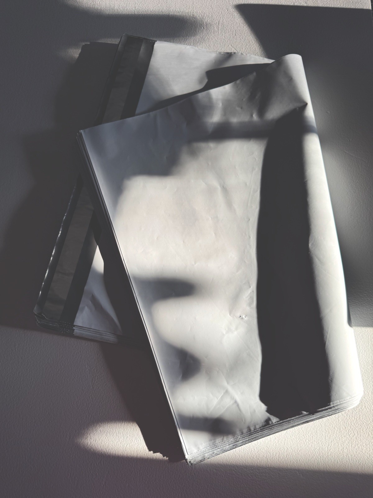 25 Poly Mailers 12” x 15” Self Seal Shipping Bags FREE SHIPPING Big Sturdy Bags!