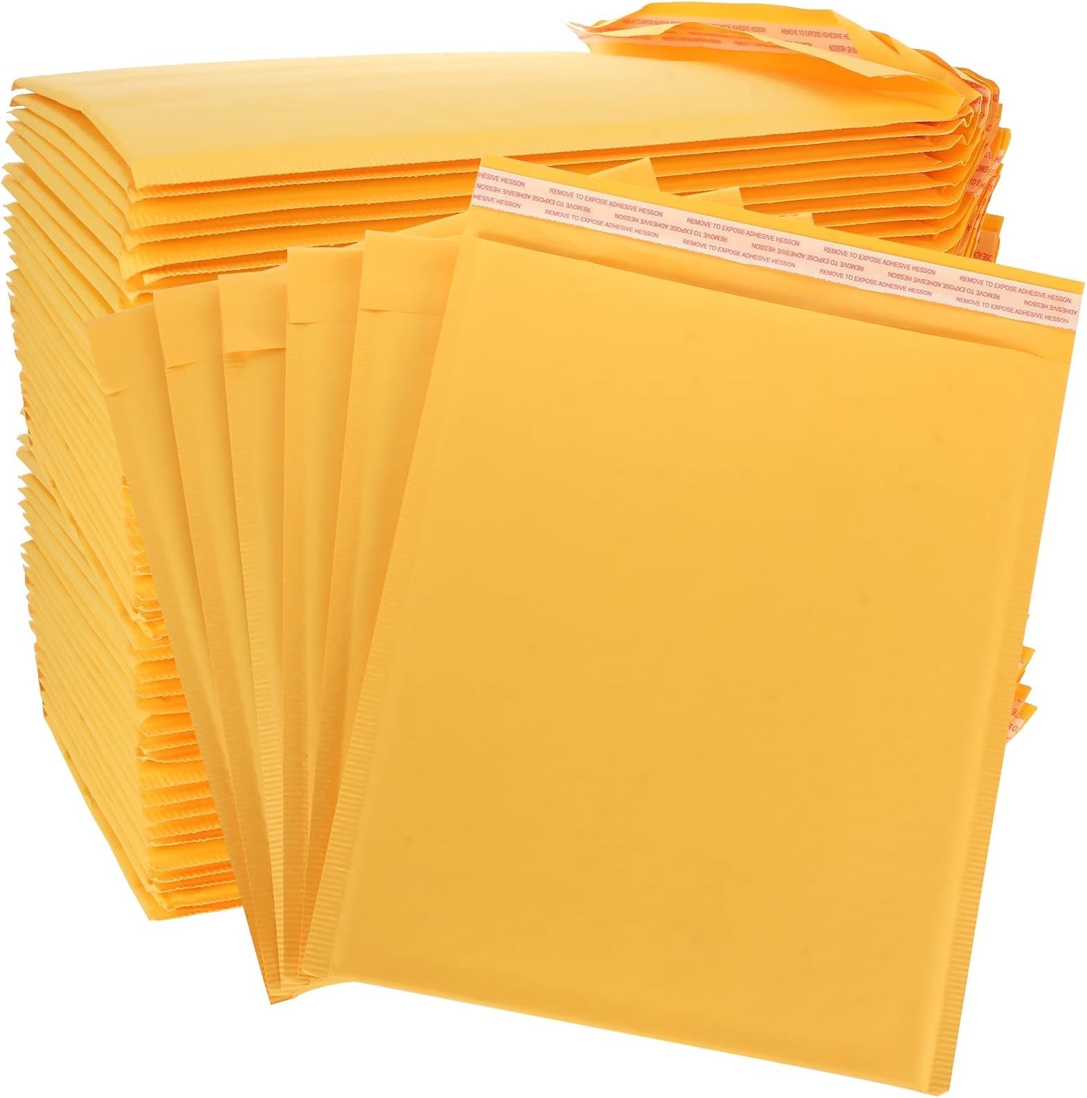 25/50/100/200/500 Kraft Bubble Mailers Padded Envelope Shipping Bags All Size US