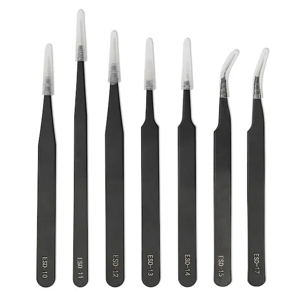 CERAKOTE® Anti-StaticTweezer 7 Pcs set (SE-366)