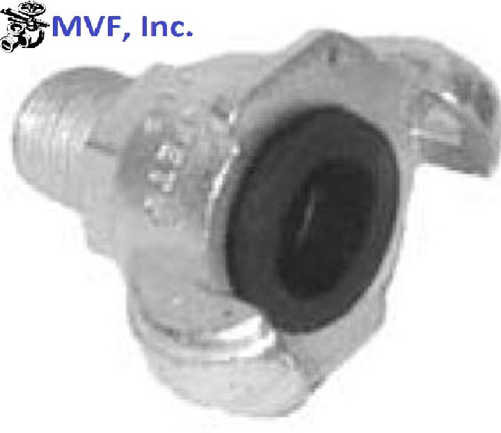 3/4″ Male NPT Universal Crowfoot Coupling Chicago Fitting Plated Iron SFM075