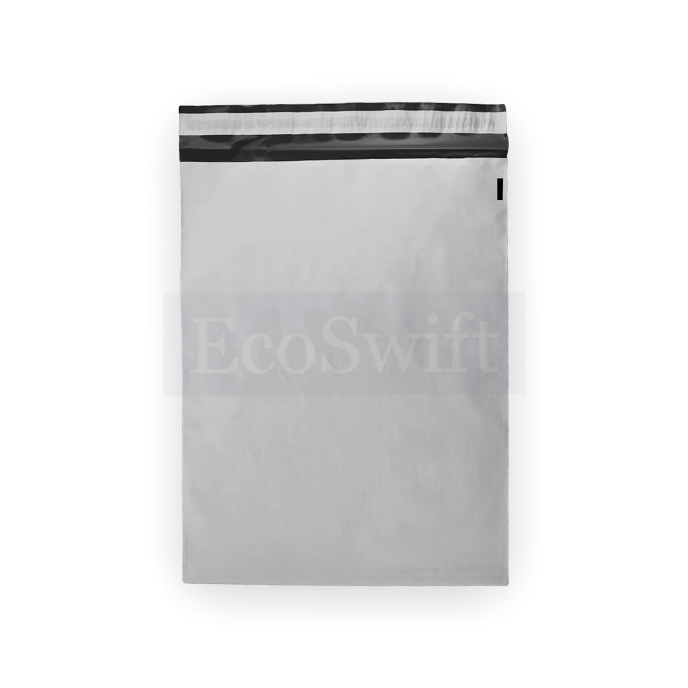 25 12×15.5 ECOSWIFT WHITE POLY MAILERS SHIPPING ENVELOPES BAGS