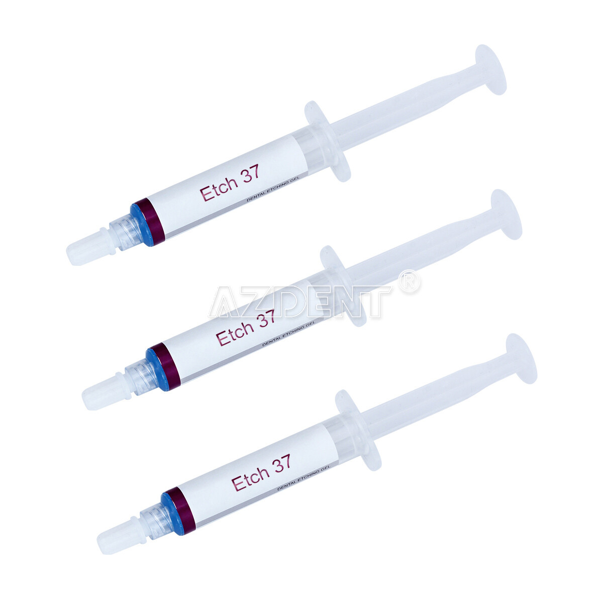 5x Dental Acid Etching Gel 37% Phosphoric 5ml/syringe Dentex