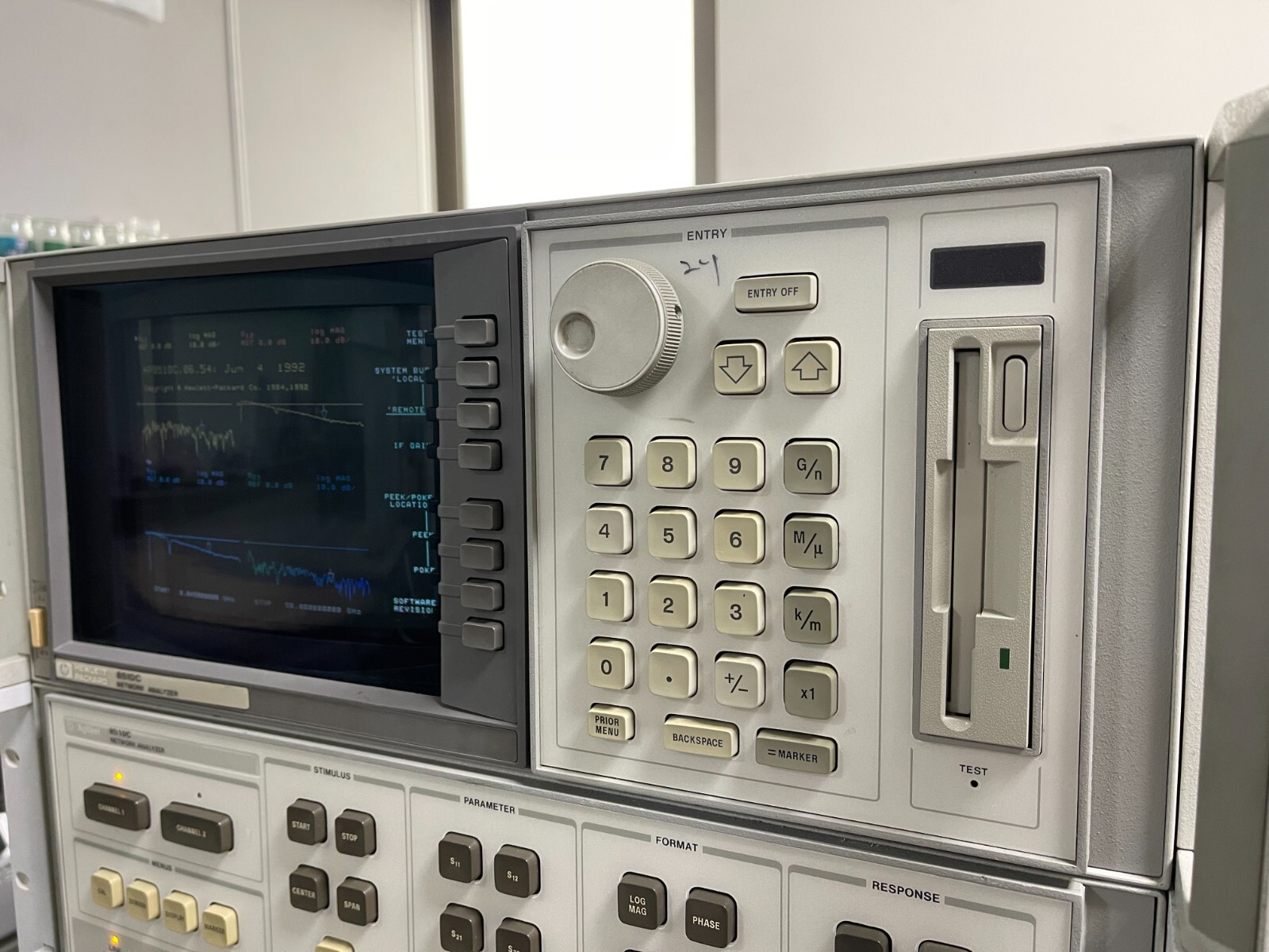 HP Agilent 8510C Display Processor for Network Analyzer System _3031A07195