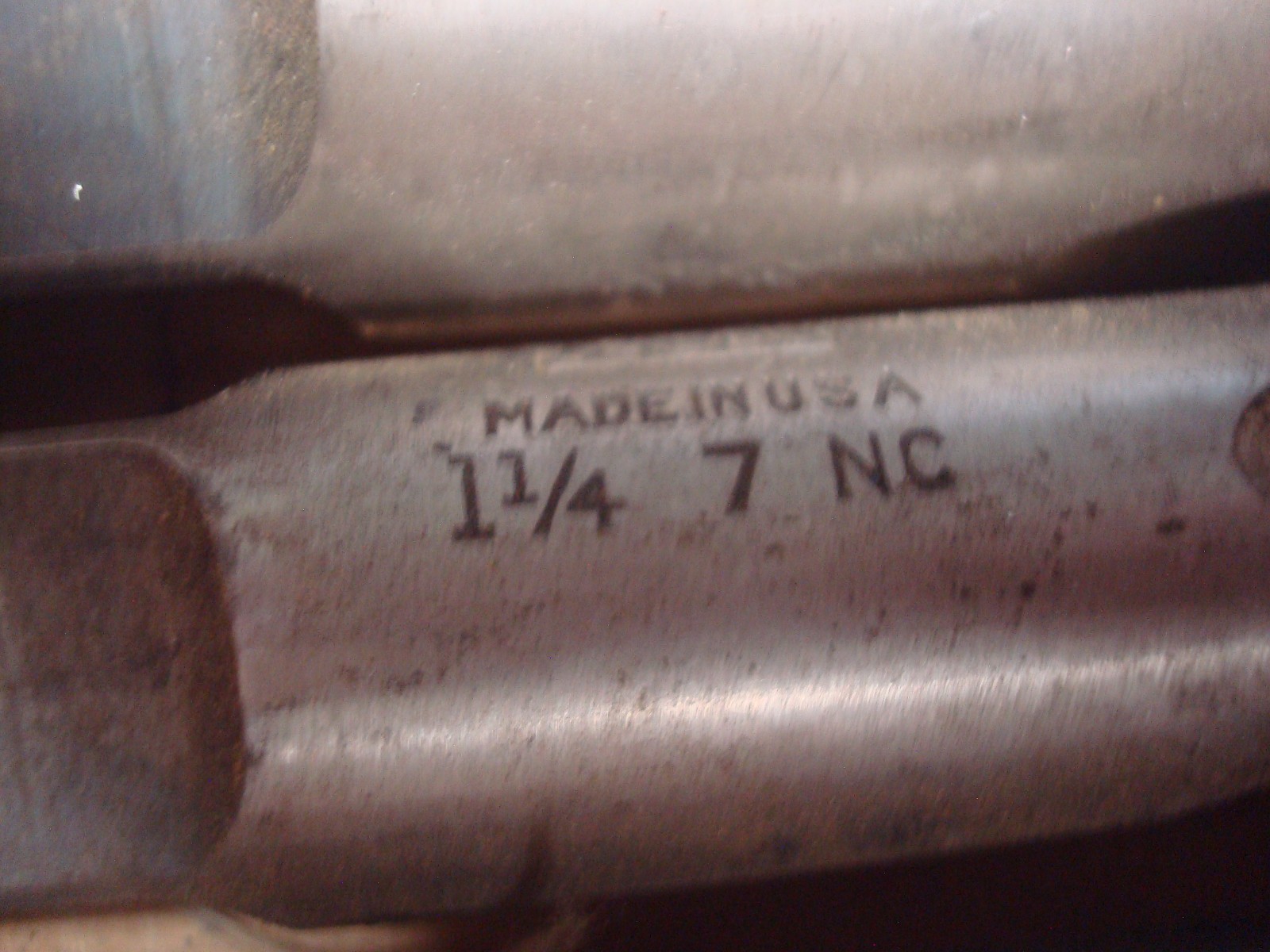 Lot of 9 Vintage Greenfield Taps 3x 1-1/2 6 NC, 3x 1-1/4 7 NC & 3x 1-1/8 7 NC