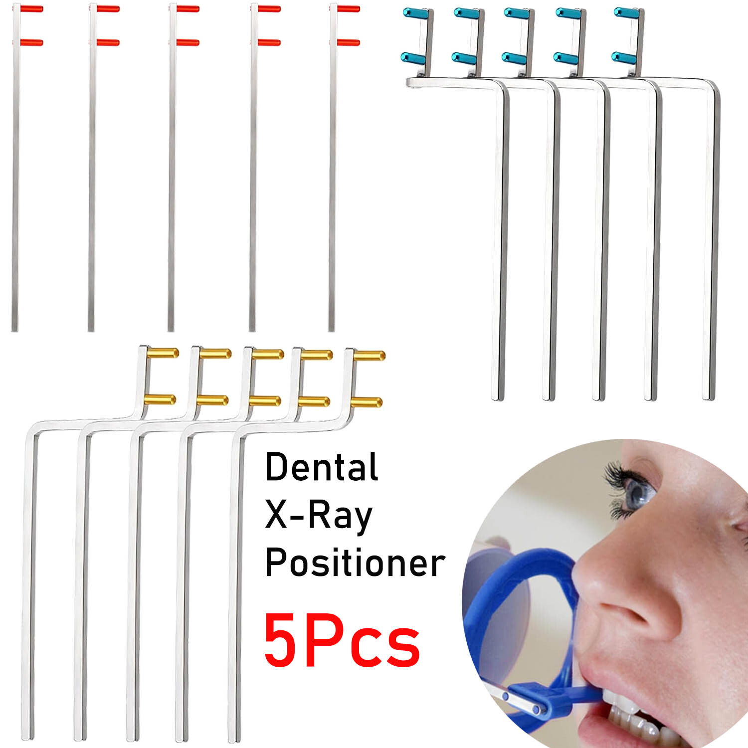 Digital Sensor Holder X-Ray Aiming Ring Bitewing/Anterior/Posterior Arm Kit US
