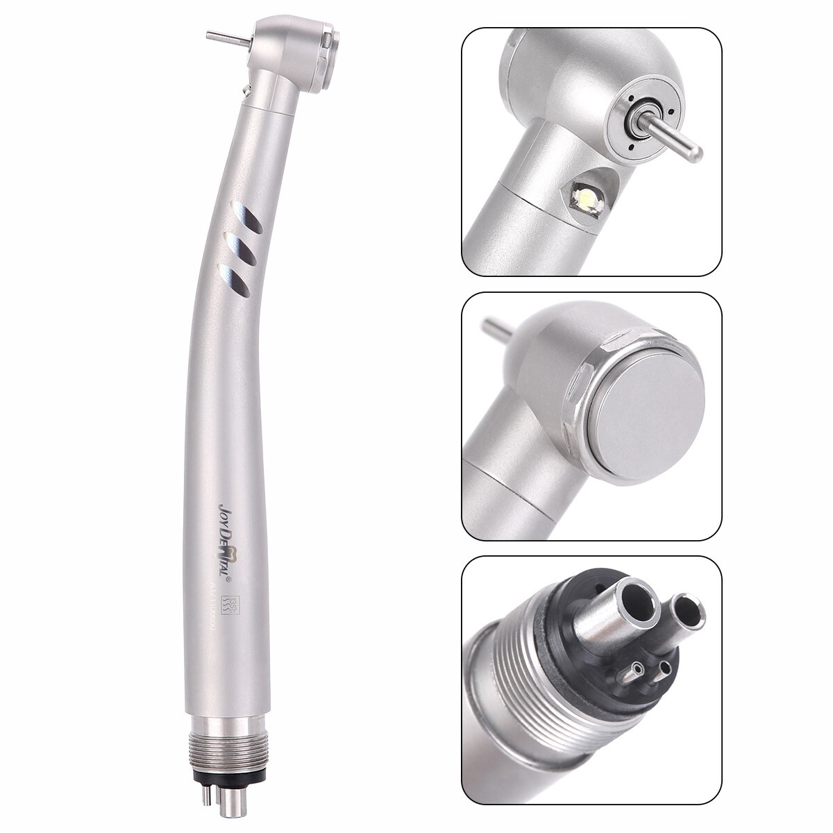 Dental E-generator LED High Speed Handpiece Torque Head 3 Spray 4 Hole Joydental