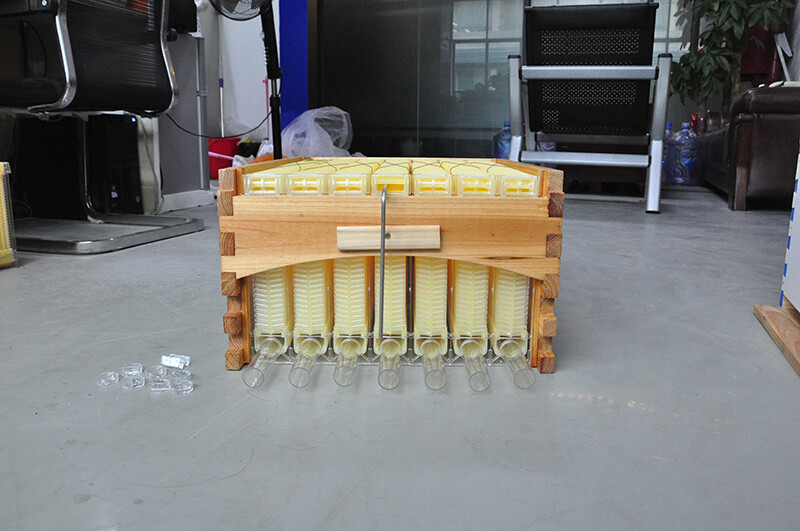7pcs BPA free Plastic Beekeeping Frames + 1 Auto Shed Honey Beehives Super Boxes