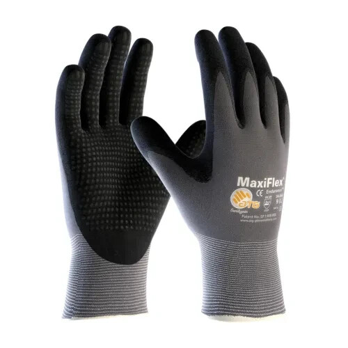 PIP 34-844 ATG MaxiFlex Endurance Micro-Dot Nitrile Coated Gloves 1 Pair Medium