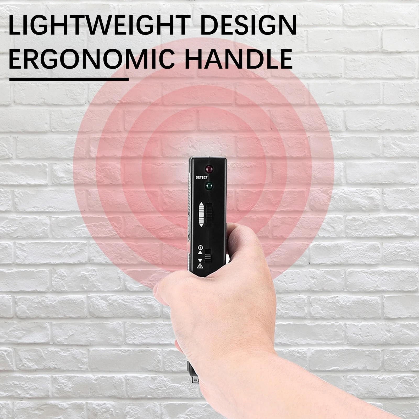 Handheld Wpp123 Wire Pipe Voltage Detector Wall Scanner Metal Detector Meter